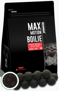 Haldorádó Boilies Max Motion Long Life 800g 20mm Černá chobotnice (HD28526)