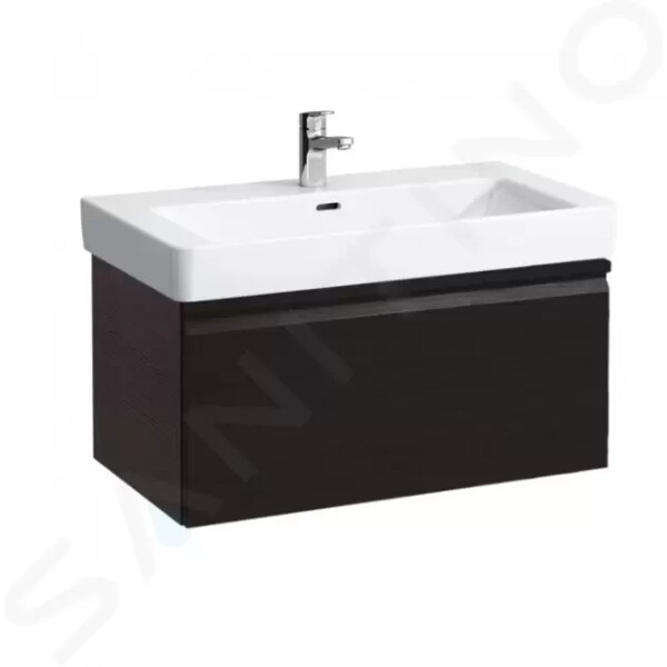 Laufen - Pro S Umyvadlová skříňka, 810x450x390 mm, 1 zásuvka, wenge H4835020964231