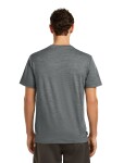 Pánské merino triko s krátkým rukávem ICEBREAKER Mens 15.5 MerinoFine Jersey SS Tee, Gritstone Hthr-013 velikost: M