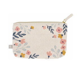 Räder Kosmetická taštička Flowers / Natural, krémová barva, textil