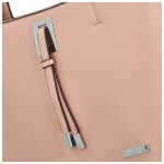 Luxusní dámská kabelka na rameno Delami Athena Aura, růžová