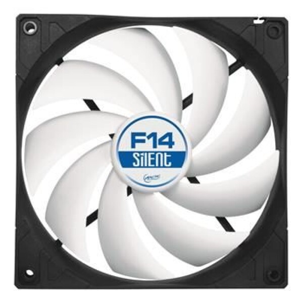 ARCTIC F14 Silent Case Fan / 140 mm / Fluid Dynamic Bearing / 0.08 Sone @ 800 RPM / 78 m3h / 3pin (ACFAN00076A)