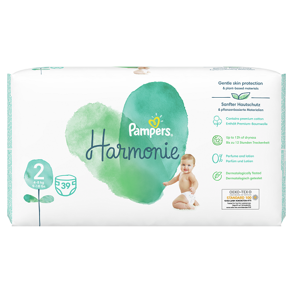 Pampers Harmonie Value Pack S2 39ks, 4-8kg