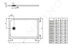 IDEAL STANDARD - Ultra Flat S Sprchová vanička 1000x700 mm, písková K8218FT