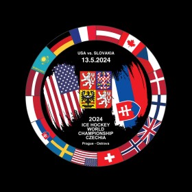 Puk Ice Hockey World Championship Czechia MS 2024 Dueling 13.5.2024 USA vs. Slovakia