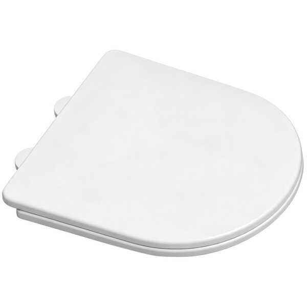 CERANO - WC sedátko Toluco - Slim/SoftClose - PP plast - bílá lesklá - 36,2x3,4x42,8 CER-667772