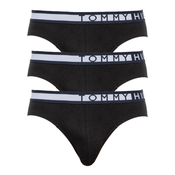 3PACK pánské slipy Tommy Hilfiger černé XL černá