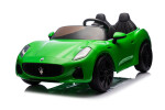 Mamido Elektrické autíčko Maserati GranTurismo Folgore 24V | 480W | 60 kg zelené