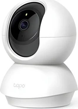 TP-Link Tapo TC70 bílá / Domácí IP kamera / 1080p / Wi-Fi / microSD / mikrofon a reproduktor (TC70)
