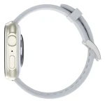 CARNEO Zephyr Ultra mini HR+ stříbrná, modro-šedý řemínek / Chytré hodinky / 1,75" / IP68 / SUPER AMOLED / BT (8588009299516)