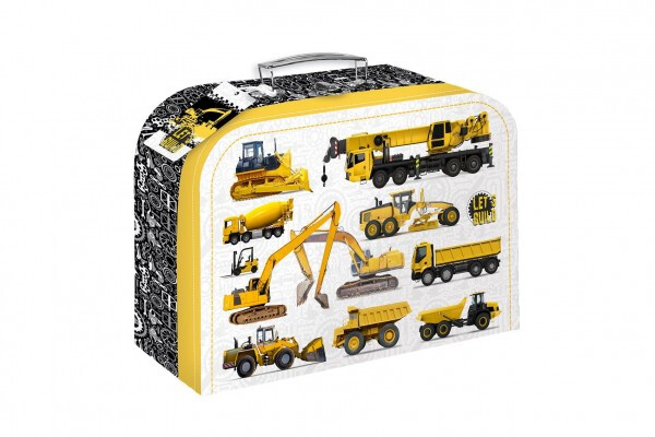 Kufřík/Kufr školní papírový Let's build 35x23x10cm ve fólii