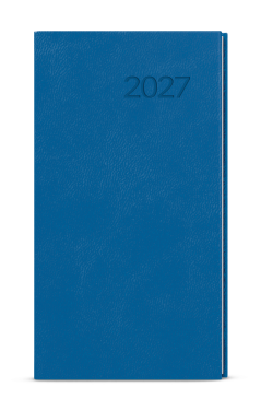 Týdenní diář 2027 Baloušek Jakub Vivella kapesní jasně modrá