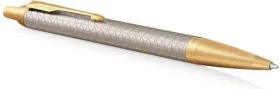 PARKER IM Premium Warm Grey GT hrot M / kuličková tužka / barva náplně: modrá (1931687)