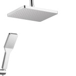 INVENA - Dešťová sprcha amfisa chrom; AU-39-001-K
