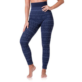 Dámské zimní legíny RELAX & GO CUDDLE LEGGINGS - BELLINDA - tmavě modrá S