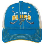 Outerstuff Dětská kšiltovka St. Louis Blues NHL Lockup Meshback Adj.