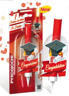 Promoce dortová fontána Pyrogiochi Promoce dortová fontána Pyrogiochi