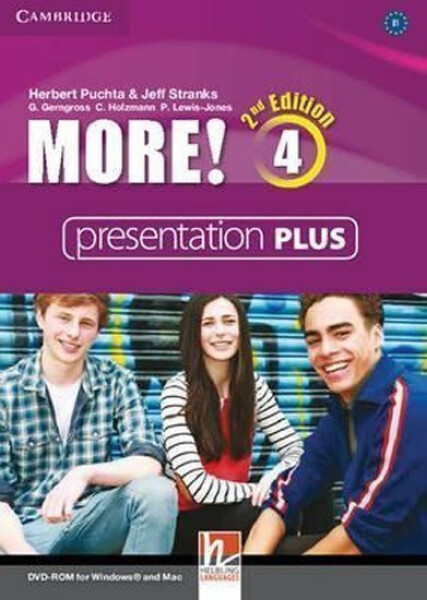 More! 4 Presentation Plus DVD-ROM, 2nd - Herbert Puchta