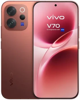 Vivo V70 Sandalwood Brown / Mobilní telefon / 6,59" AMOLED / Snapdragon 7 Gen 4 / 8GB/256GB / 50MP ZEISS / 5G (5675288)