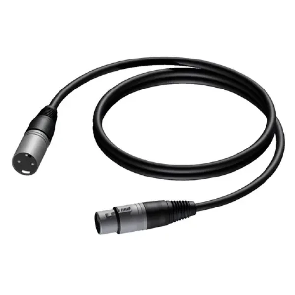 Procab CLA901/10 / Symetrický audio kabel / XLR (M) - XLR (F) / 10 m (1KPCL114)