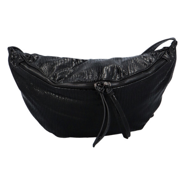 Koženková ledvinka Hubert, černá