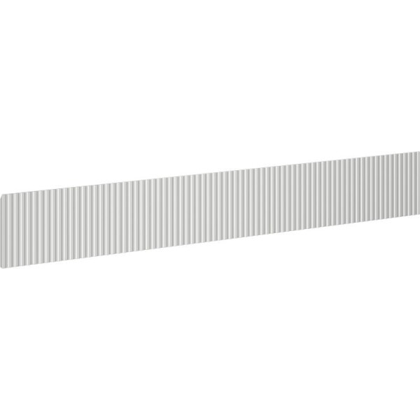 MEXEN - Rivel čelo pro koupelnovou skříňku reliéf 140 x 20, šedý mat 91A20-1400-235-1-62