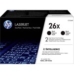 Hewlett-Packard HP CF226XD, černý (HP 26X) - originální toner (Dvojbalení)