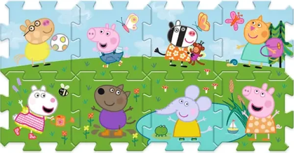 Trefl - Puzzle - Pěnové puzzle Prasátko Peppa