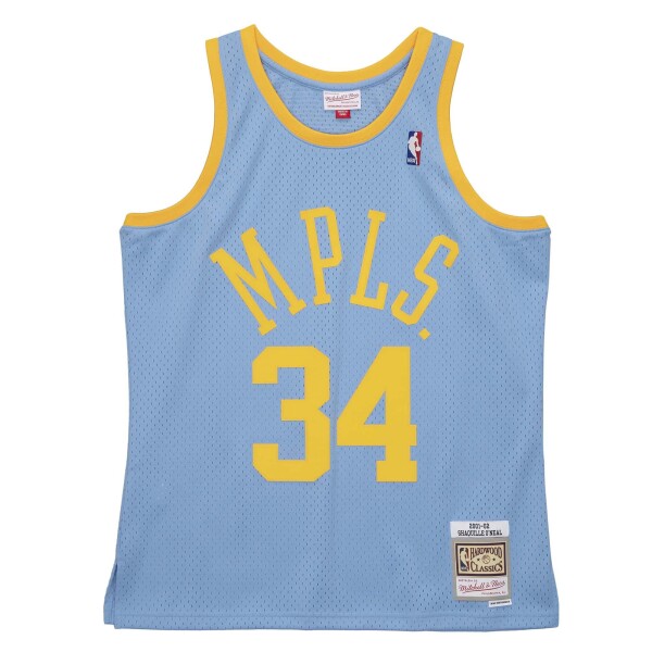 Mitchell & Ness Pánský dres Los Angeles Lakers NBA Shaq O'Neal #34 MPLS 2001-02 Swingman Velikost: M