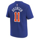 Nike Dětské tričko New York Knicks NBA Jalen Brunson #11 Player T-Shirt Modrá (YOUTH)