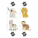 Edukační puzzle Apli - My First Savannah, 16 ks, 2+