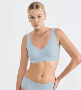 Sloggi ZERO Feel 2.0 Bralette - BLUE - SLOGGI BLUE - SLOGGI LIGHT BLUE XS