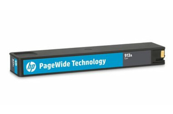 HP 913A originální cartridge / PageWide Pro 452dw / 37 ml / modrá (F6T77AE)