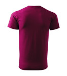 Basic tričko pánské fuchsia red S