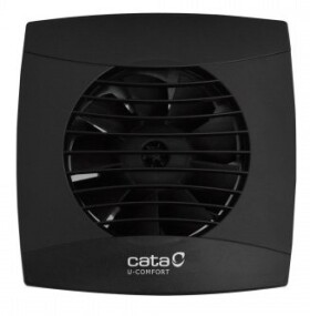 CATA - UC-10 T koupelnový ventilátor axiální s časovačem, 8W, potrubí 100, černá 01202100
