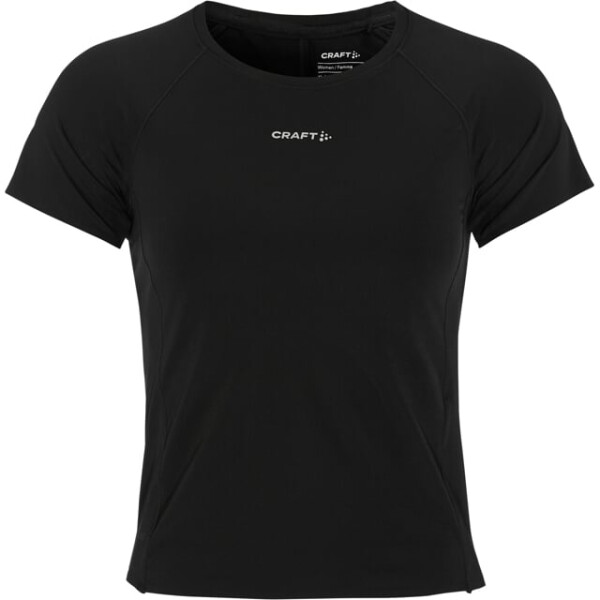 Běžecké tričko CRAFT Hypervent Cropped - černé Velikost textilu: XL