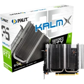PALIT GeForce RTX 3050 KalmX 6GB / 1042 - 1470 MHz / 6GB GDDR6 / 96-bit / 1x HDMI + 1x DP / 70W (NE63050018JE-1070H)