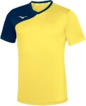 Mizuno Trad Shukyu Shirt Yellow/Navy - Fotbalový dres Mizuno Trad Shukyu Shirt P2EA763044 Velikost textilu: S