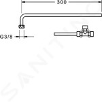 HANSA - Minimat Připojovací měděné trubičky, chrom 66380100