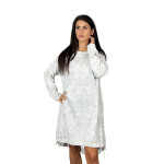 HOSH Mikinové šaty BLAIR Velikost: UNI, Barva: Černá