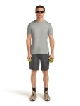 Pánské merino triko s krátkým rukávem ICEBREAKER Mens 150 Ace SS Tee, Proto Grey velikost: S