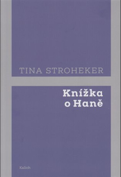 Knížka Haně Tina Stroheker