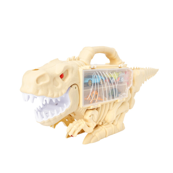 Dino s auty střílející 47cm