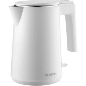 SENCOR SWK 0155WH bílá / Rychlovarná konvice / 1500W / 1L (8590669361083)