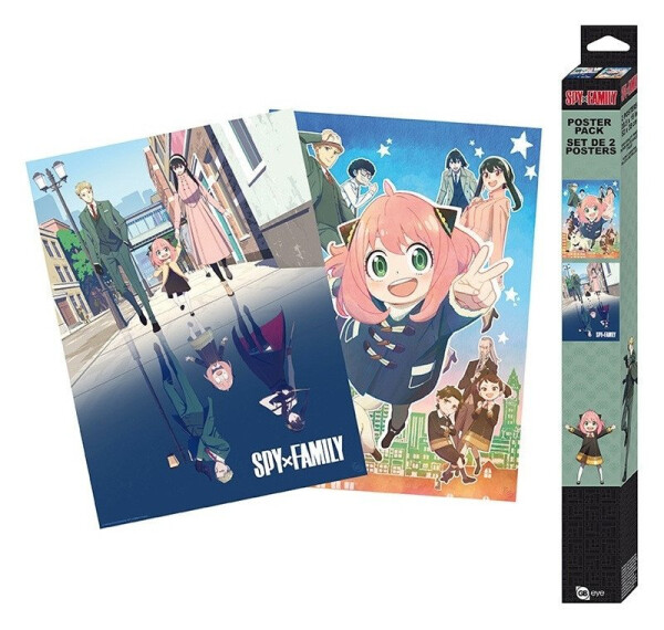 Spy X Family Set plakátů 52 x 38 cm (2 ks)