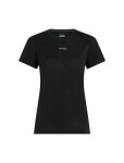 Dámské merino triko krátký rukáv ICEBREAKER Wmns Merino 125 Cool-Lite Speed SS Tee, Black velikost: S