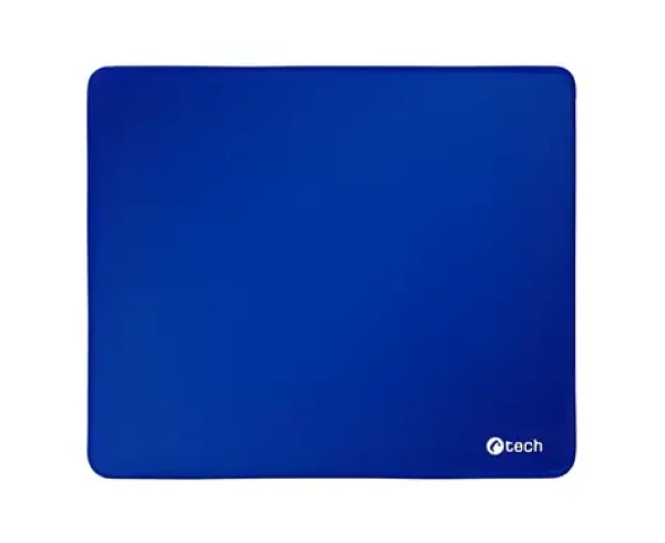 C-TECH MP-01 modrá / Podložka pod myš / 320x270x4mm / obšité okraje (MP-01B)