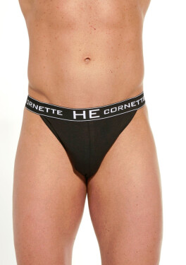 Pánská tanga Cornette High emotion 502 M černá