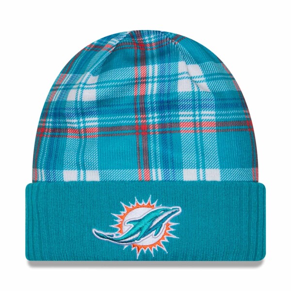 New Era Pánská zimní čepice Miami Dolphins NFL 2024 Sideline Statement Beanie