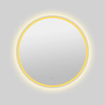 Zrcadlo se senzorem SAT Cool 80x80 cm bílá SATZCO80BI SATZCO80BI